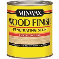 minwax interior wood stain, 1 qt pickled oak
