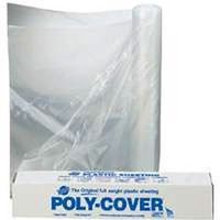 1 1/2 mil clear poly film, 12 x 200 