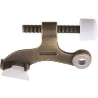 Hinge Pin Door Stop, Antique Brass