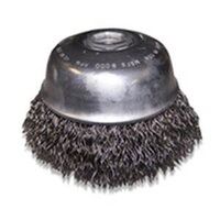 crimp wire cupbrush, 3in.