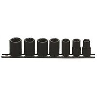 black ox socket set, 7 pc 1/2in. drive