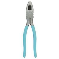 channellock heavy duty round nose linesman pliers, 8 1/2in.