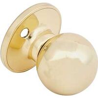 T3 Knob Dummy Polished Brass Visual Pack