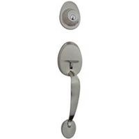 S7 Handle Set Single Cylinder Pewtr6-Wy