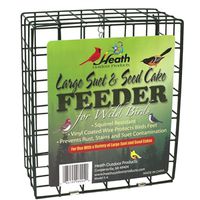 Heath Outdoor S-4 Large Suet and Seed Cake Feeder