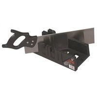 6227144 - PLASTIC MITRE BOX W/SAW 11-1/4
