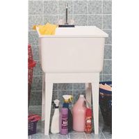 laundry tub with legs, 22 7/8in. x 25 1/2in.