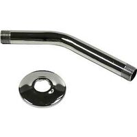 showerarm with flange chrome   