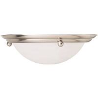 ceiling fixture, brushed nickel