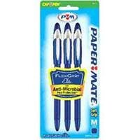 Ball Point Pens, 3 Pk Blue