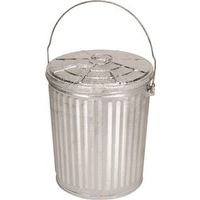 6231450 - 10GAL HOT DIP METAL REFUSE CAN