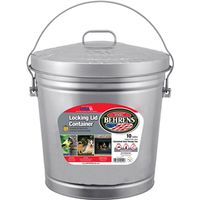 6231500 - 10GAL GALV METAL GARBAGE CAN