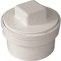 6233118 - 4"PVC S&DRAIN FITTING CLEANOUT
