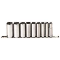 deep socket set, 3/8in. dr