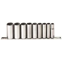 deep socket set, 3/8in. dr