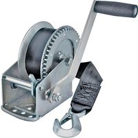 6236657 - 1500LB WINCH W/20FT STRAP&HOOK