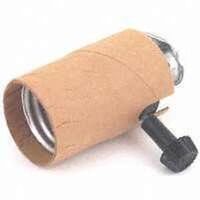 two circuit metal lamp socket  