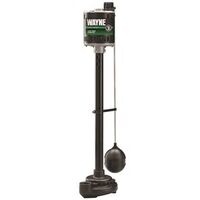 Iron Pedestal Sump Pump, 1/3 Hp  