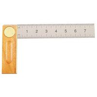 stainless steel try miter square, 8in.