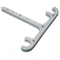 double j hook, 3/4in. x 3/4in. x 4in.