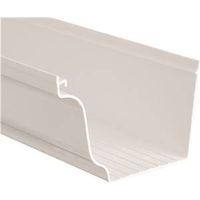 vinyl gutter, 10 white