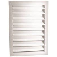 6247100 - 12X18IN WHT ALUM DUAL LOUVERS