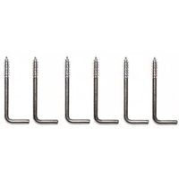 6250245 - 1-7/8IN ZINC SQ BEND HOOK #110