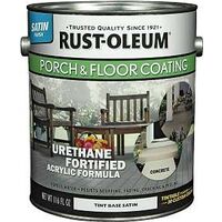 Rustoleum Satin T-Base Porch & Floor Coating, 1 Gal Clear