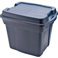 tote dark blue metallic, 22 gal 