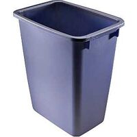 Wastebasket Blue Frost, 36 Qt   