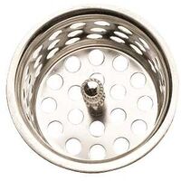 sink strainer basket with post  