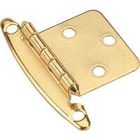 Overlay Hinge, 3in. Brass
