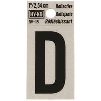 reflective vinyl letters, d