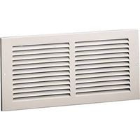 wall return grille, white 14in. x 6in.