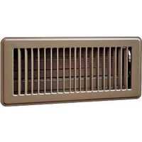 Floor Register, Brown 10" x 4"