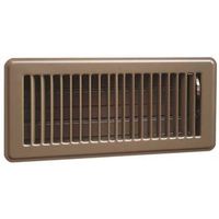 floor register, 4in. x 12in.