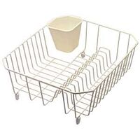 Twin Sink Drainer, Bisque