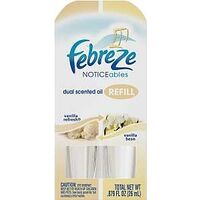 febreeze oil scented refill, vanilla
