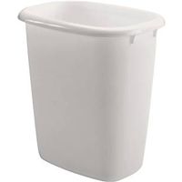 6267074 - 14QT WHITE VANITY WASTEBASKET
