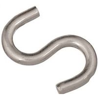 6281166 - 2-1/2IN ZINC STEEL OPEN S-HOOK