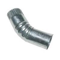 4in. plain round gutter elbow  