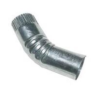4in. plain round gutter elbow  