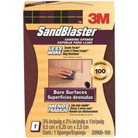 6282214 - 3-3/4X2-5/8X1 100GRT SAND SPNG