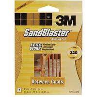 sanding sponge, 320 grit 4 1/2in. x 5 1/2in. x .3 