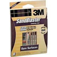 sanding sponge, 150 grit 4 1/2in. x 5 1/2in. x .3in. 