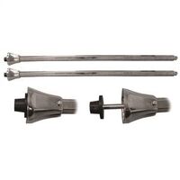 chrome lavatory sink legs   