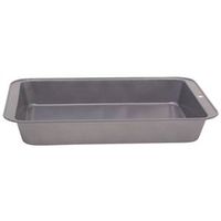 oblong cake pan, 9in. x 13in.