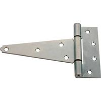 heavy duty t hinge galvanized, 12in.