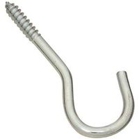threaded pulley hook, 4 1/8in.