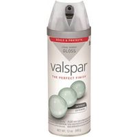 Valspar 85058 Multi-Surface Enamel Spray Paint, 12 oz Aerosol Can, Clear